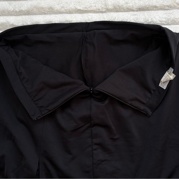 CALLAWAY Golf Skort Black Midi Mid Rise With Back Zip Black Size 8 - Picture 6 of 9